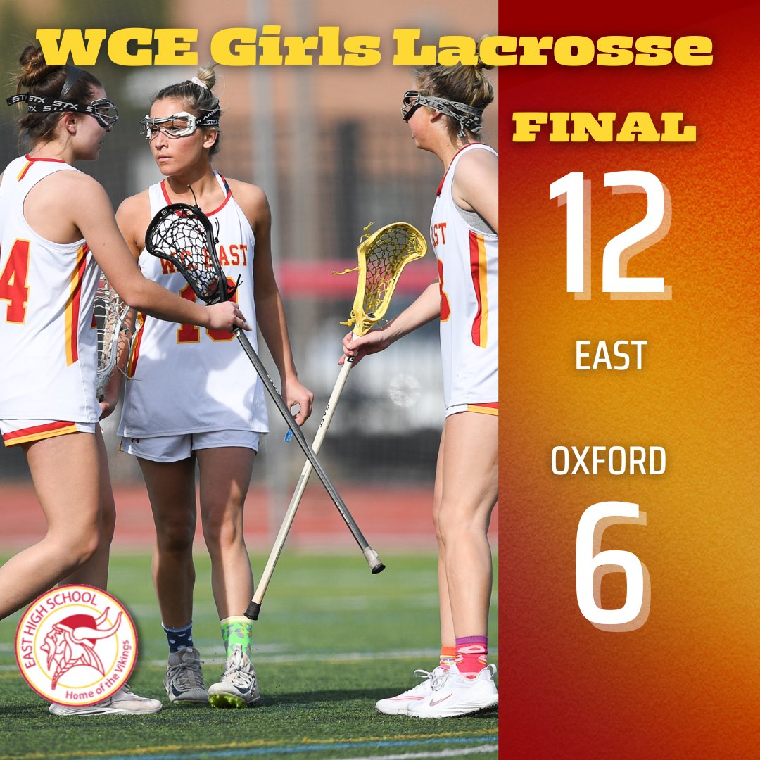 Finals from this afternoon. Make it 7 in a row for baseball and a big win for girls lax