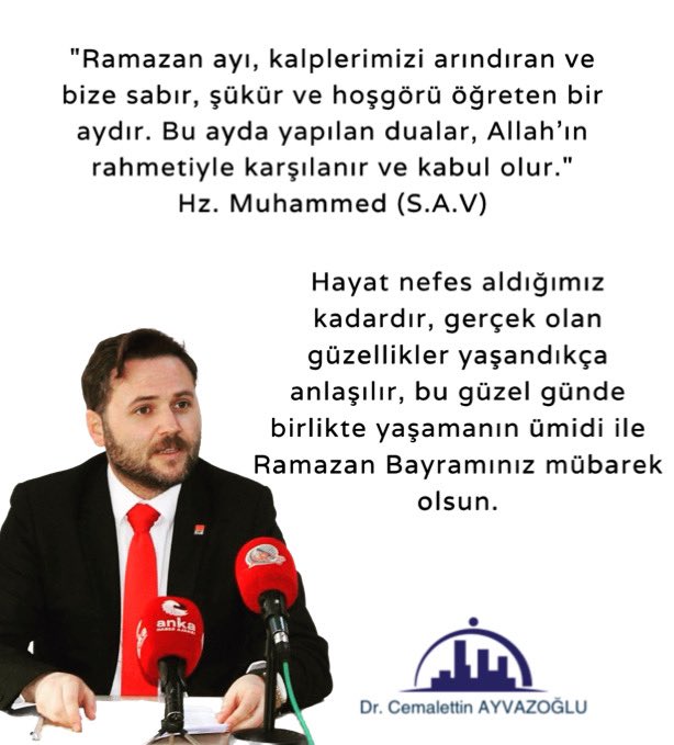 c_ayvazoglu's tweet photo. Hayat nefes aldığımız kadardır, gerçek olan güzellikler yaşandıkça anlaşılır, bu güzel günde birlikte yaşamanın ümidi ile Ramazan Bayramınız mübarek olsun.
 #RamazanBayramı https://t.co/5RGNO1Qupu