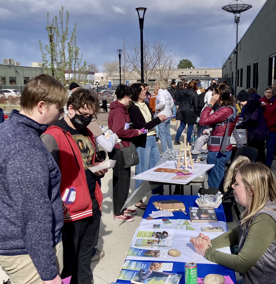 frccedu's tweet photo. It’s a beautiful, crisp day for #TakingBackTheNight at #FRCC! https://t.co/KZvwbAJyRu