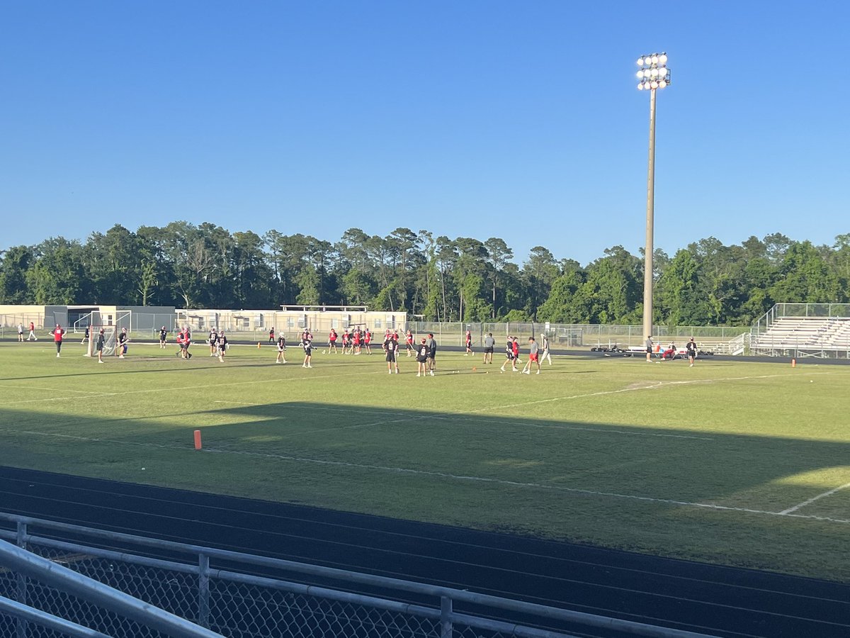 BearBrower's tweet photo. So cool to see one of my former team captains @FSULacrosse @ClingermanJonas coaching the Leon High Lions in the regional semi finals! First coached Jonas when he was 15 in Tally and it’s epic to see it come full circle https://t.co/azdQ460ATB