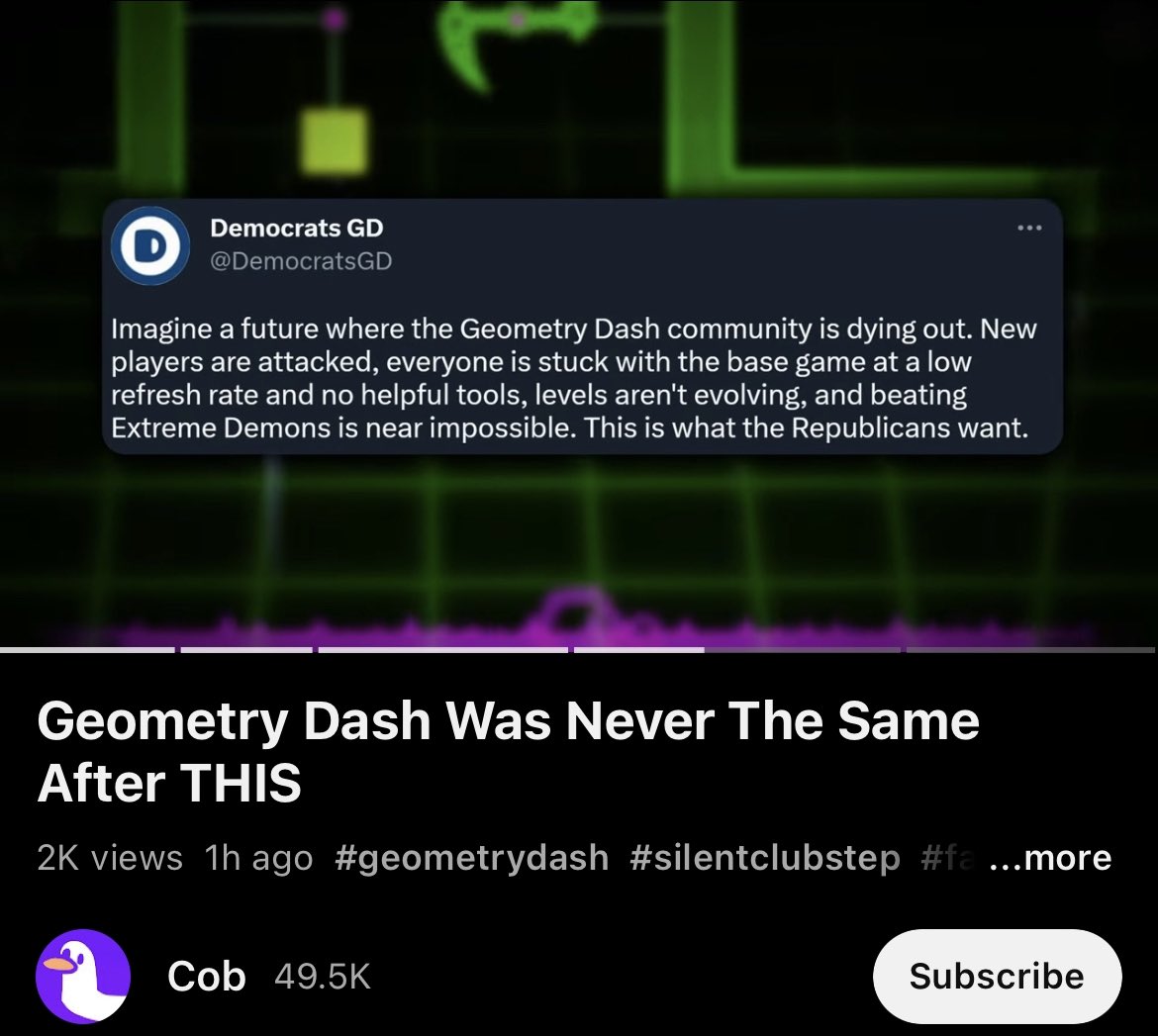 DemocratsGD's tweet image. Cob is such a W for this. The FPS Bypass shall never be banned again!