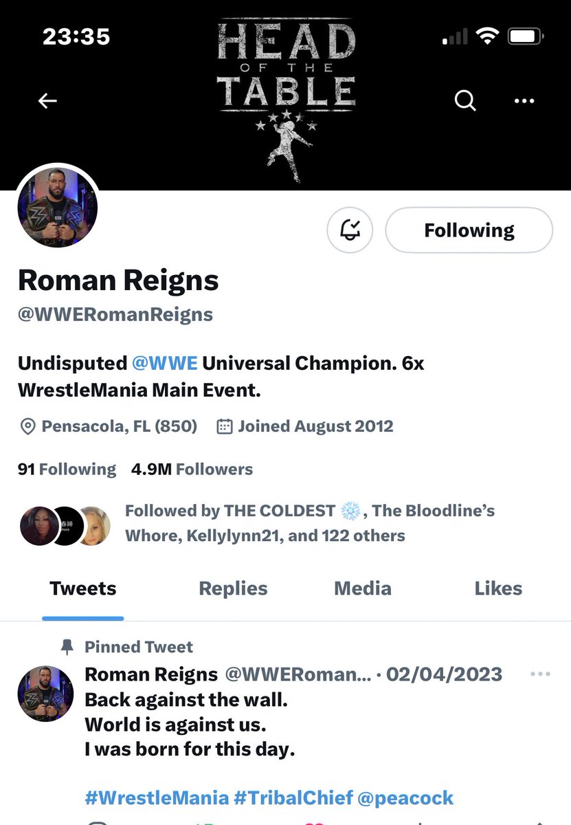 нαη∂у ⸜❤︎⸝ ~*Roman Reigns*~ tweet media
