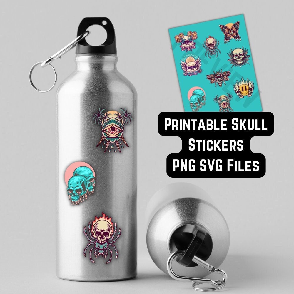 designsbycay's tweet image. etsy.me/3N1ozMm #printablestickersheet #printablestickers #skullstickers #waterbottlestickers #digitaldownload #instantdelivery #stickersheet #trippystickers #stickerdesigns #clipartfiles #digitalartwork #skateboardstickers #scrapbooking #journalstickers