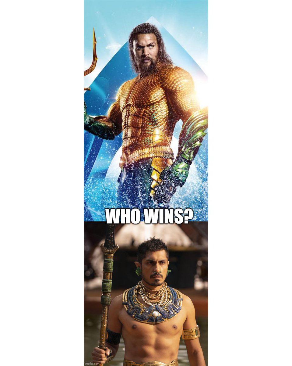 PerspectivePop's tweet photo. I just love versus battles!
IMO, I take Earth 616-Namor over pre-Flashpoint Aquaman any day of the week.

However, this battle is DCEU Arthur vs the pudgy Namorrr over at the MCU, based on their feats from the movies.

You decide, its your pop culture perspective

#DCEU #MCU https://t.co/2ioxmKmOeK