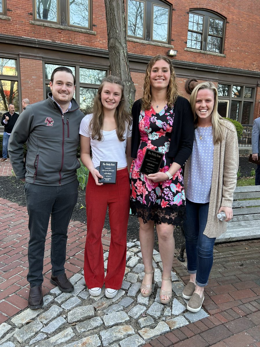 PLNRGirlsHockey's tweet photo. huge congrats to Penny Spack &amp; Alyse Mutti on being named Item All Stars!! 🤩👏🏼 we are so proud of you!! rumor has it, you’re both crushing it on the softball field too!! @TannerCoach @NRAthleticDir @ItemSports https://t.co/FZnP2D8eqy