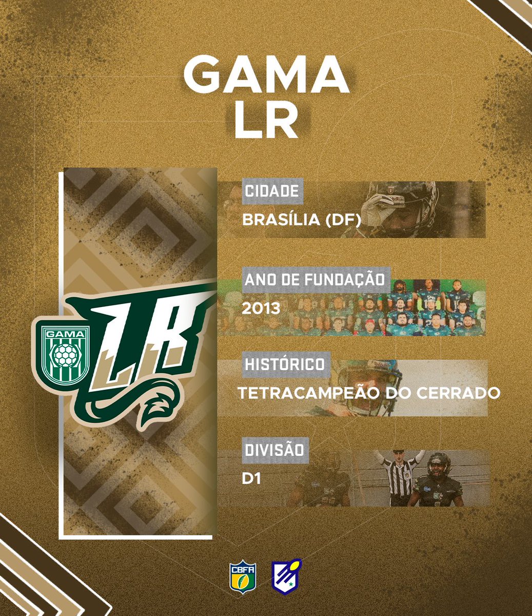 De identidade nova, Gama LR tem um único objetivo: título nacional!  

#GamaLR #Cerrado
#BrasileirãoFA
#FABr #CBFA