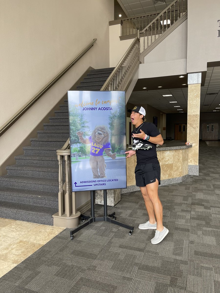 _JAYACOSTA's tweet photo. AMAZING BLESSED BEAUTIFUL VISIT @sagu !! PRAISE GOD !! @coachanzaldua35 @CoachGregEllis @CoachErnGarcia @CSAPrepStar @PrepStar_US https://t.co/QDVjKXg73E