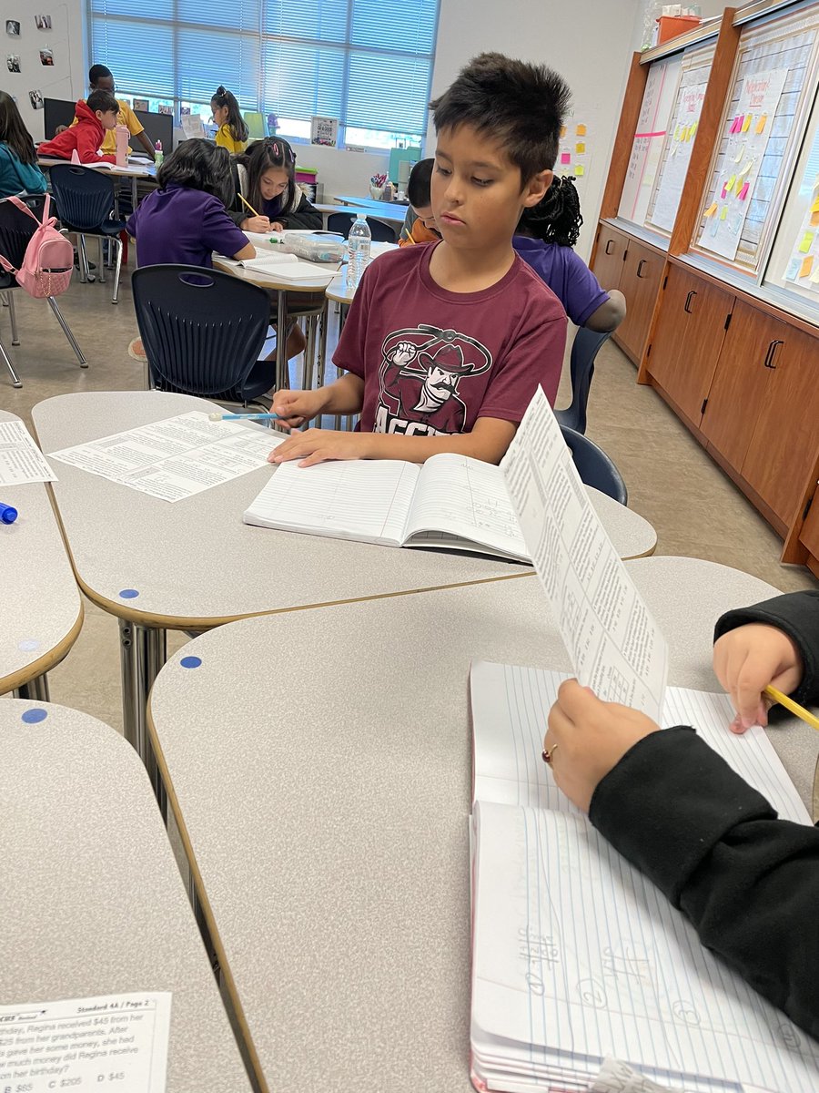 dmorrison_PHES's tweet photo. So proud of this mathematician! His explanations for one and two step problems are amazing! He led his team to victory today, blue team won at Connect Four🩵🎉 #RockinReview #CountdowntoSTAAR #TeamSISD https://t.co/iwlgnSWSM9