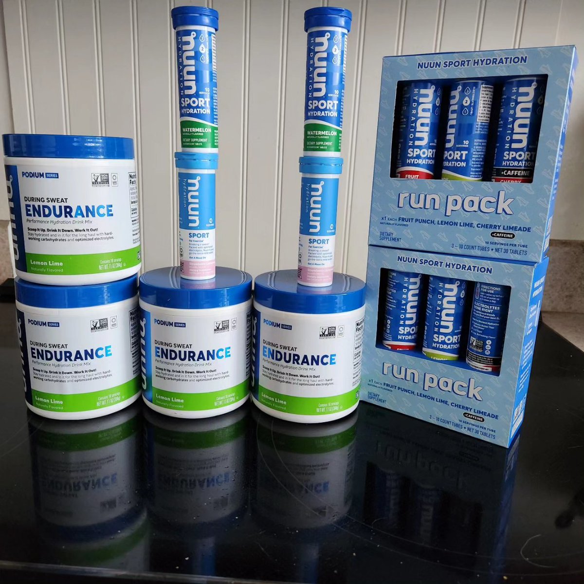 CTRunner21's tweet photo. When your @nuunhydration order arrives &amp; you cannot wait to get home and open the boxes.  Thank you for the bonus Run Pack.  You can never have too much #Nuun .  #Endurance #Sports #nuunlife #nuunlove #Muuvment #LegacyAmbassador #TeamNuun #RunWithAdam #DisabledAthlete https://t.co/IxcOb2EPlZ