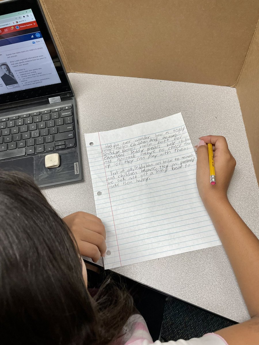 Mrs_KKerlegan's tweet photo. ECR Work in Mrs. Charre’s Class Before Next Week’s STAAR…These kiddos will be ready! @MrsCharre @MRobinsonElem https://t.co/74zbtG97rj