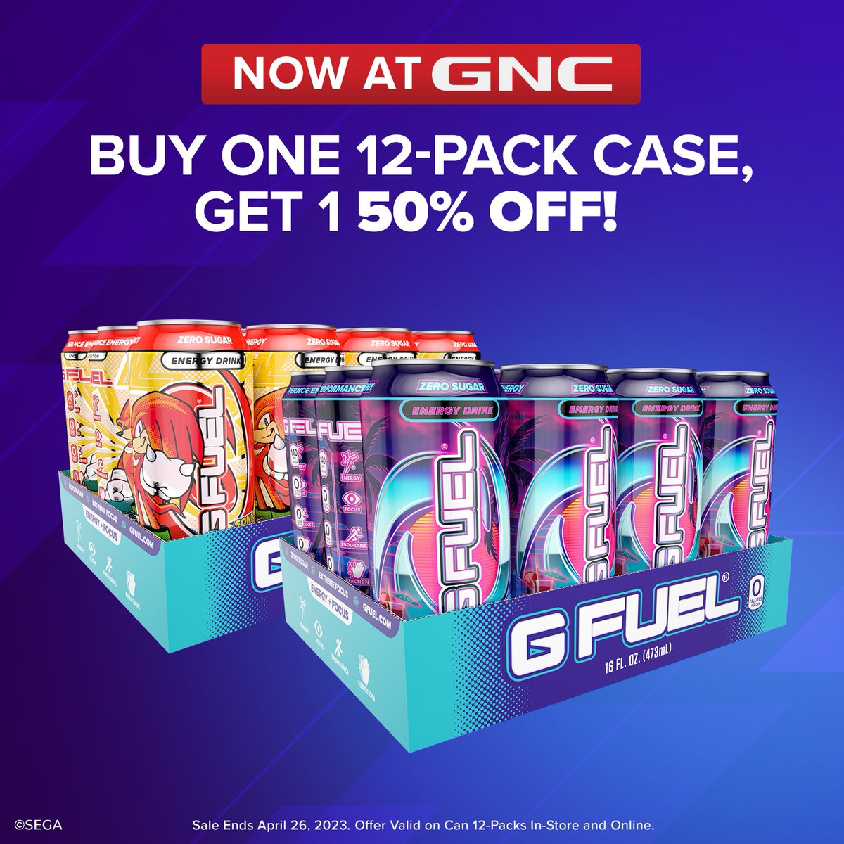 GFuelEnergy's tweet image. 💜 𝗟𝗜𝗞𝗘 + 𝗥𝗧 + 𝗙𝗢𝗟𝗟𝗢𝗪 to win a G FUEL CAN 12 PACK! Picking 2 winners this weekend in honor of this FIRE @GNCLiveWell-EXCLUSIVE SALE you see right here! 🤩 

🛍️ 𝗦𝗛𝗢𝗣 𝗦𝗔𝗟𝗘: GFUEL.ly/gnc-site