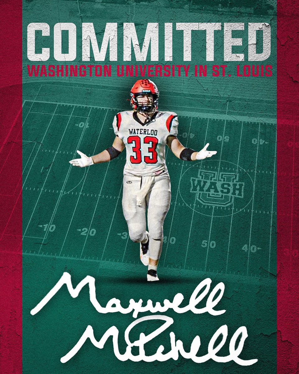 iammaxmitchell's tweet image. Incredibly excited to announce I will be continuing my athletic and academic career at WashU, along with joining WashU’s ROTC. Huge thanks to everyone who has helped me and supported me through the process! 🐻