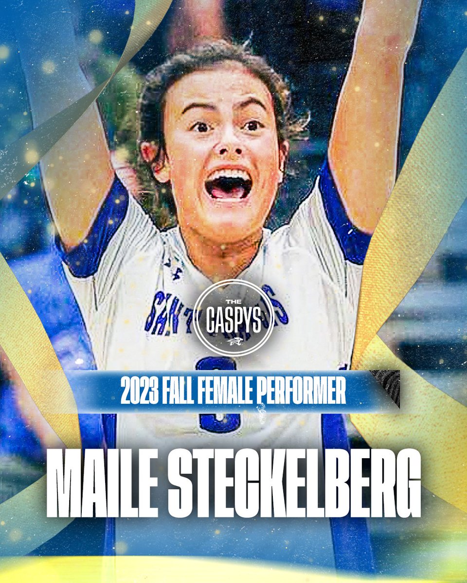 USF 2023 CASPY AWARD 🏆: Your Fall Female Performer of the Year goes to Maile Steckelberg from <a href="/USFVballCougars/">USF Vball Cougars</a>!

#USFCaspys | #GoCougs🐾 | #CougarPride