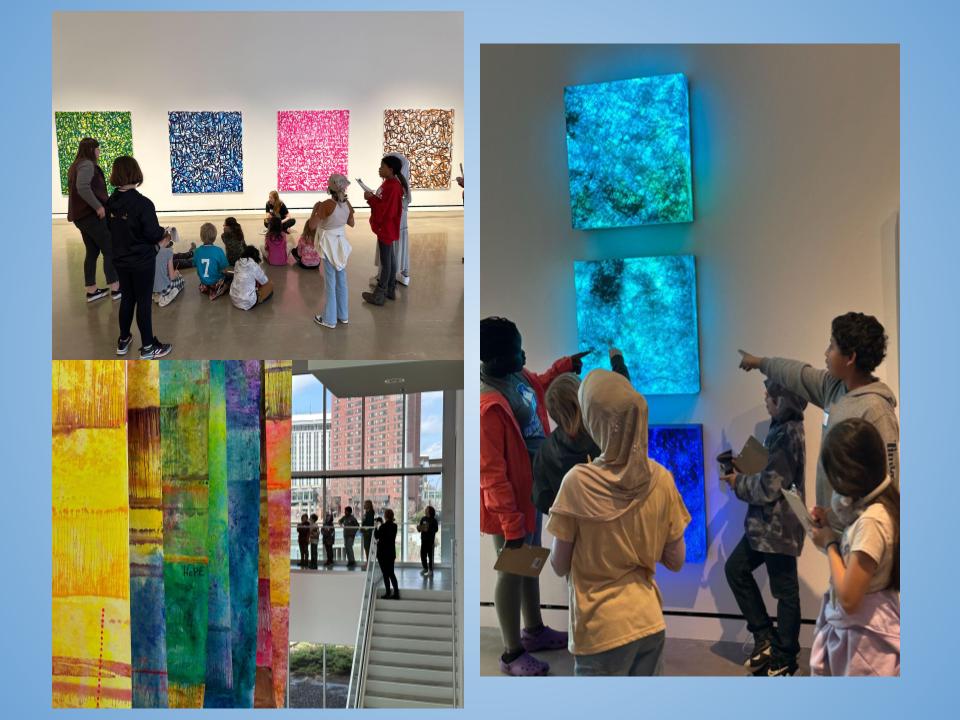 RiversideOtters's tweet photo. "Color is energy, a life force." - Anne Labovitz
4th Graders learned how mindfulness and art are connected in Labovitz's work @rochartcenter 
thanks to the fantastic staff. https://t.co/meXJnxPDJr