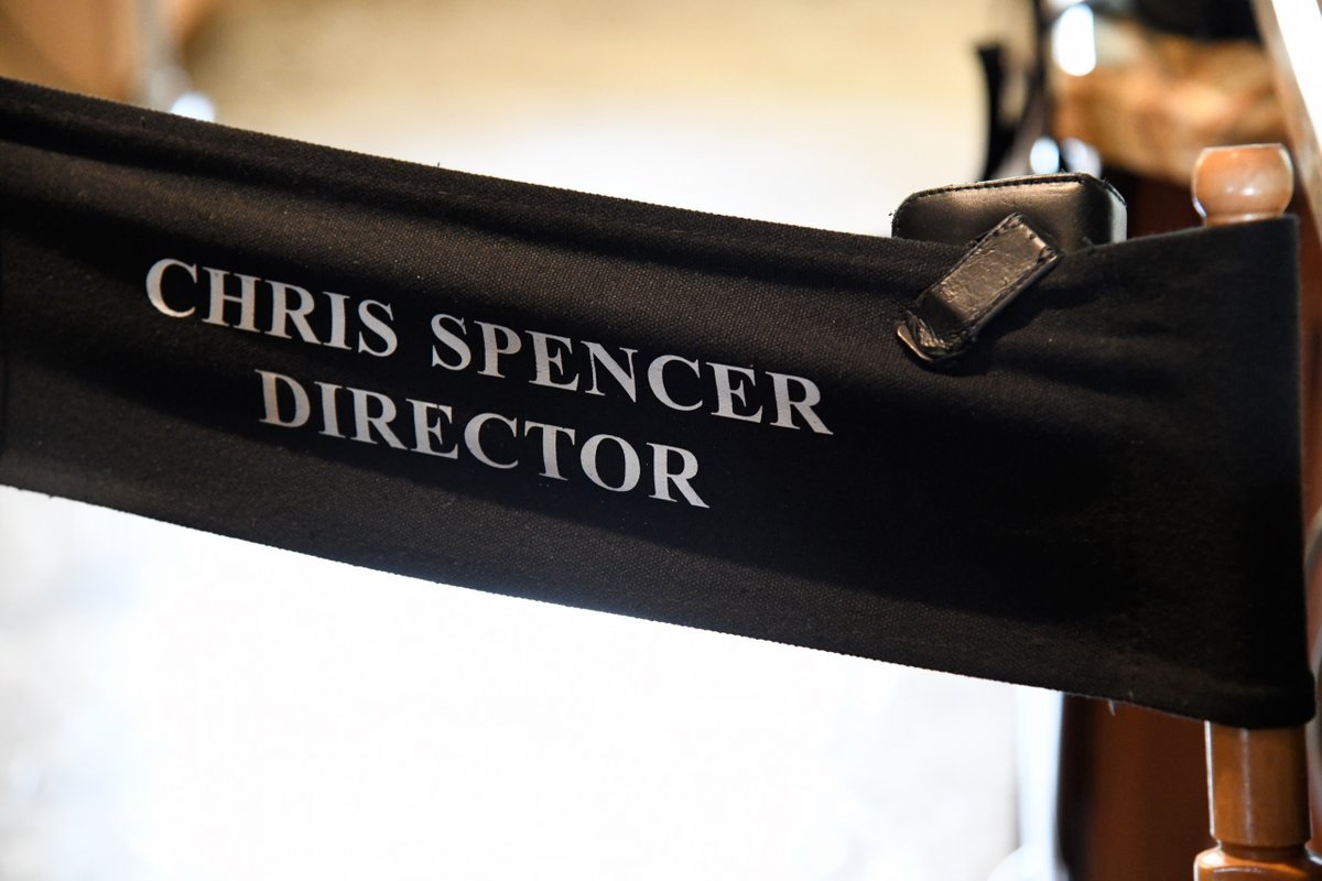 Behind the scenes with #backonthestrip writer, producer, and director Chris Spencer 👀