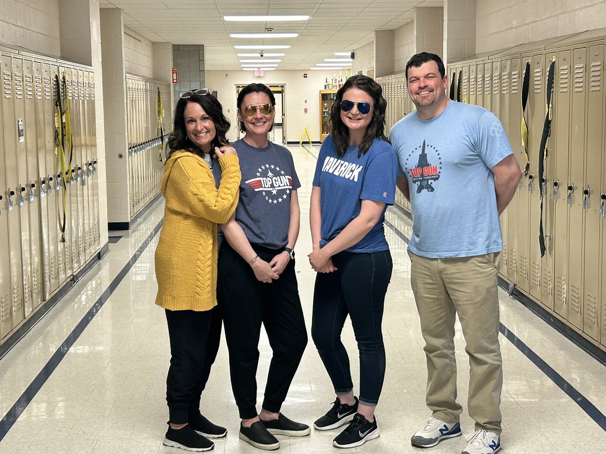 Mrs_Mochan's tweet photo. Away we go with our ABC countdown…Aviators Applying Aerodynamics to Airplanes! #SpiritDays #TopGun #TopGunMaverick https://t.co/Iz32etcBig