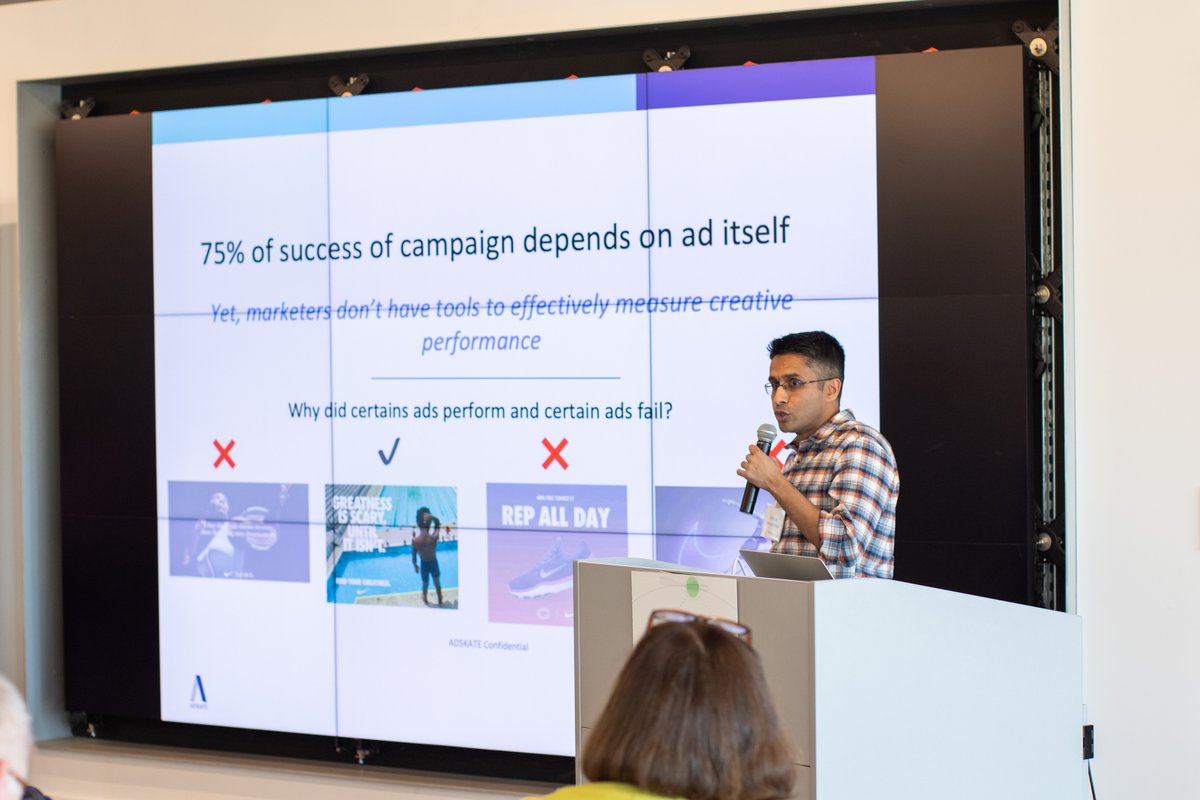 AdSkateInc's tweet photo. Last week, our esteemed co-founder and Chief Technology Officer, Shreyas Venugopalan, had the privilege of presenting at the 26th Show and Tell event hosted by the prestigious Swartz Center for Entrepreneurship.
#technology #community #growth #showandtell26 #swartzcenter https://t.co/Mg9VHbeQWH