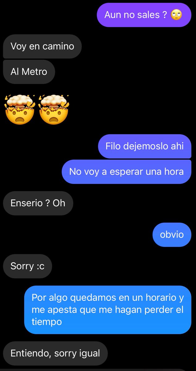 Nunca sean esa persona impuntual porfa 🫰🏻