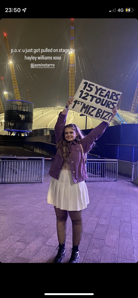 Jas sang with paramore!! 😭 tweet media