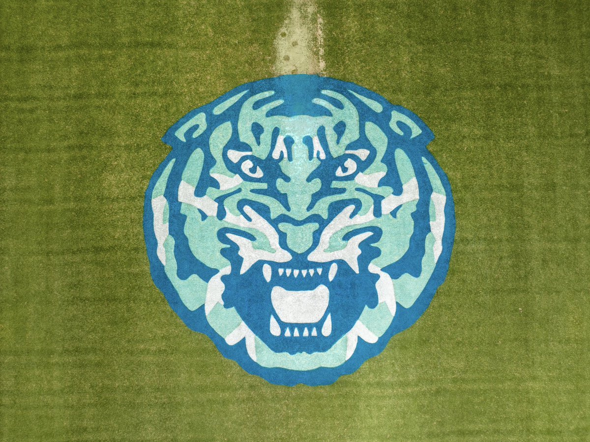 Tiger Park is Teal and ready for the weekend! 

#GeauxTeal
