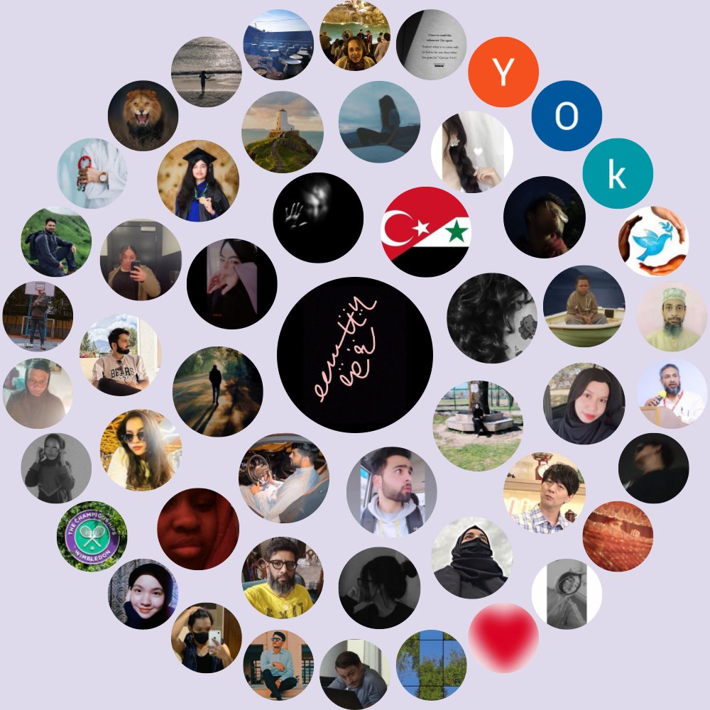 My Twitter Interaction Circle

Generate yours at funroundy.click/twittercircle

⠀