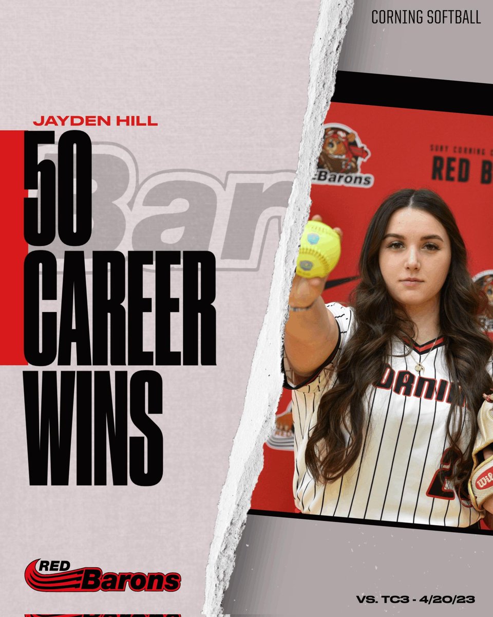 CorningRedBaronsSoftball tweet media