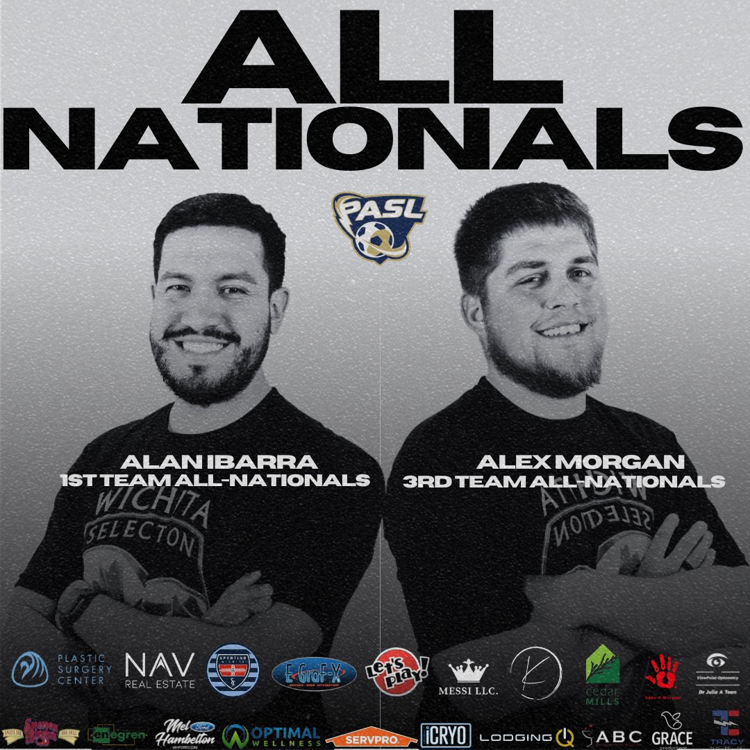 Congratulations to Alan Ibarra &amp; Alex Morgan for making the 2022/23 Premier Arena Soccer League All-Nationals List! #ForTheHomeTown