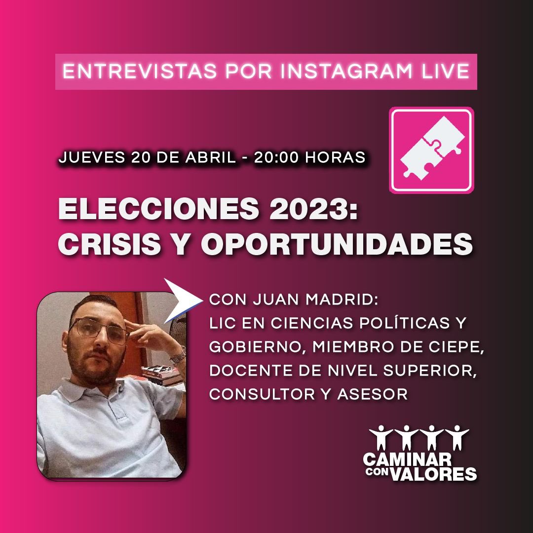 instagram.com/caminarconvalo… ¡A UN MINITO DE COMENZAR!