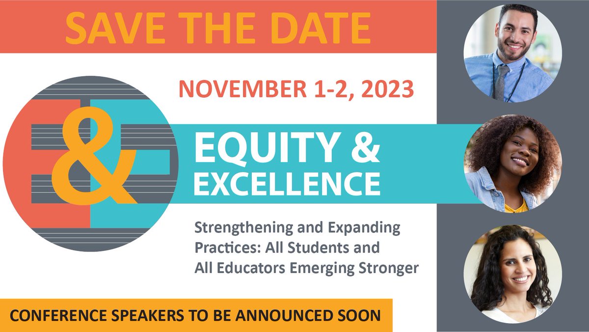 The 2023 Equity & Excellence Conference, “Strengthening and Expanding Practices: All Students & All Educators Emerging Stronger,” is Nov. 1-2. To submit a proposal for a 60-min breakout session at the conference, click the link below to learn more! cde.state.co.us/equityandexcel…