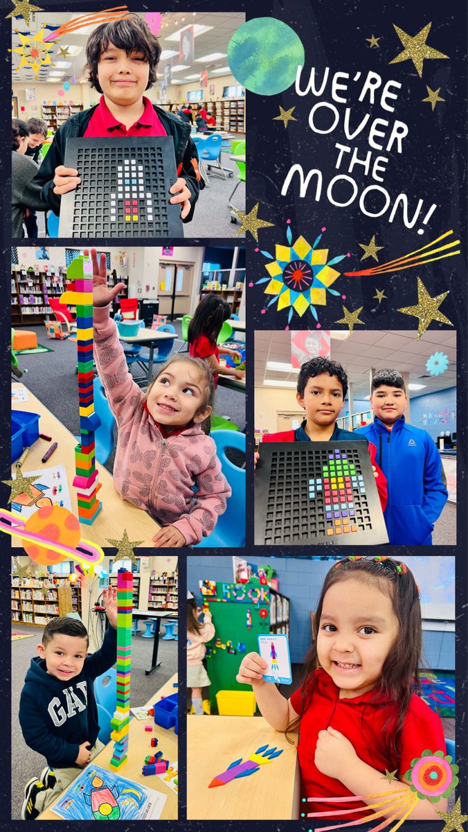 MsSol_HdzReads's tweet photo. We are over the moon after today’s successful launch @SpaceX! 🚀After reading “Life on Mars” by #jonagee, space has dominated our activities and our imaginations are soaring! We’ve witnessed history today! @villarealhawks1 @LFCISDLibraries #losfresnosliteracymatters https://t.co/HoUkgCLQKj