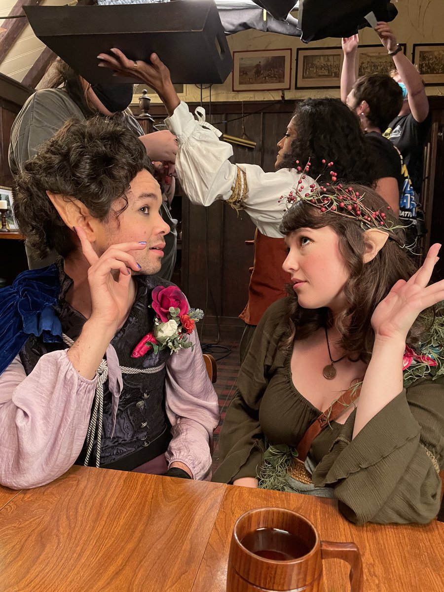 partywebseries's tweet photo. Peek into how we created the fantasy realm of The Party! Costume design by @estelofimladris and specialty costuming by @JestsProsperity https://t.co/3i8a9eHtF0