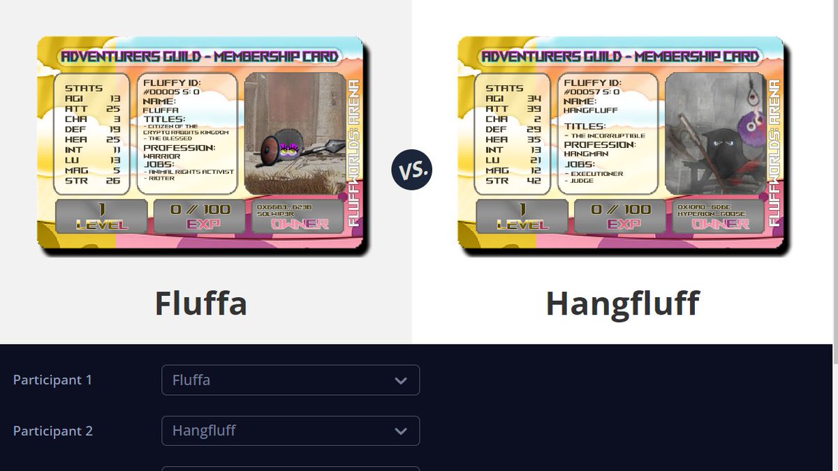 Fluffworlds's tweet photo. 🏟️GRAND FINALE and MATCH for PLACE 3
🏟️DATE: 21.04.2023
🏟️TEAMS:
Fluffa of Team @RabbitsCrypto
Hangfluff of Team @Hyperion_Goose
Plutus and Jupita of Team @et_clube
(Sorry for not providing the usual grafical announcement but I was working on the Fluffys for the Winners and totaly lost track of time...)
#EmpireAlliance #NFTCommunity #FWGT2