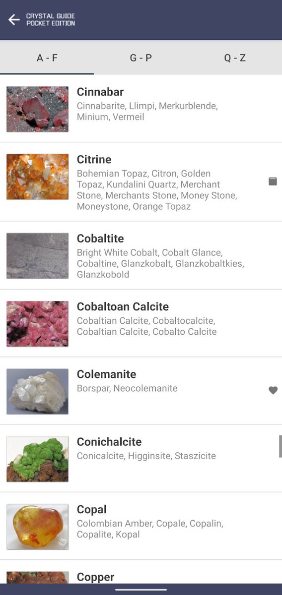 Energenie on Twitter "Awesome app for crystal and mineral lovers 💎
