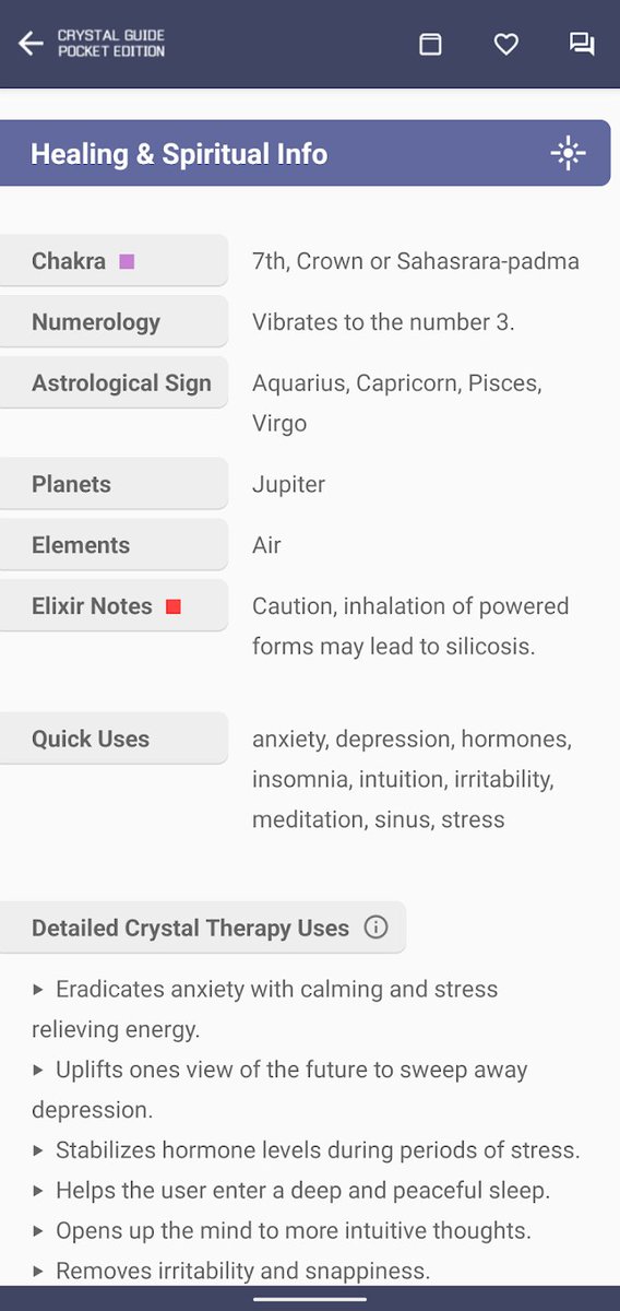 Energenie on Twitter "Awesome app for crystal and mineral lovers 💎