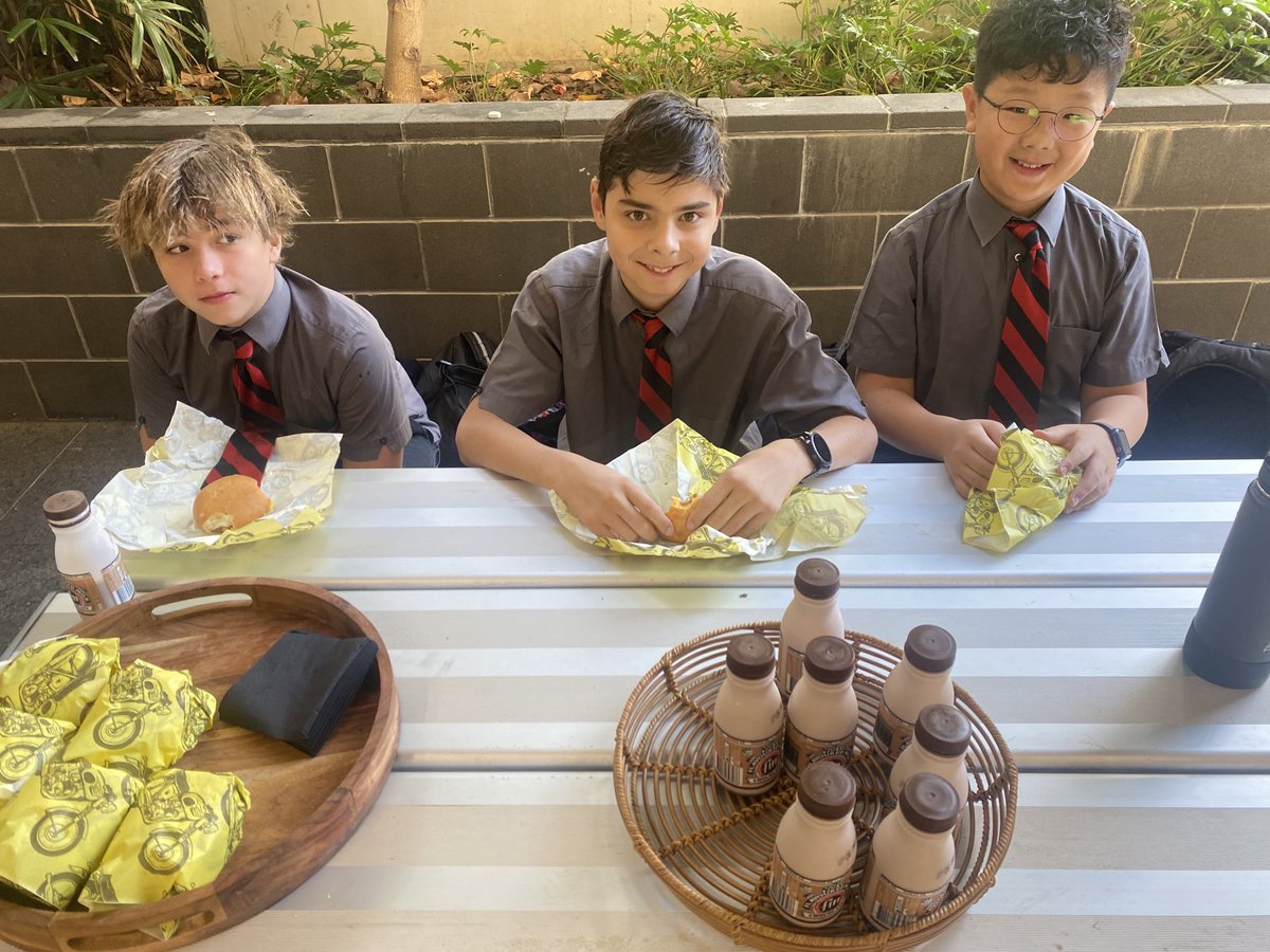 Breakfast of Champions. Friday morning breakfast is on for those who are training.