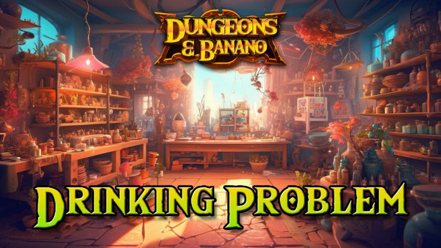 JungleTV_live's tweet photo. The dust may have just settled from their takeover, but we're ready for this Sunday with @Dungeons_Banano!

Dungeons and Banano LIVE
- "Drinking Problem"

23.4 17:00 UTC

It'll be FUN, and as always, you can win yourself some nice @Crypt0monKeys &amp; $ban @bananocoin! https://t.co/XVMuH460DO