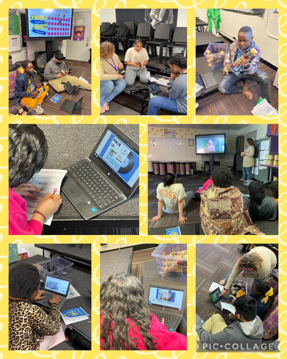 Students in Mrs. Wiggins’ class explore percussion instruments 🥁, earning passport stamps 🌍 by learning name, origin, mood, & how to play! @edpuzzle @PlayBlooket @PearDeck @CanvaEdu all helping us out in this #qrbreakin! Cannot wait for next class! 👏🏻 #bgisdbrightspots #kydlc