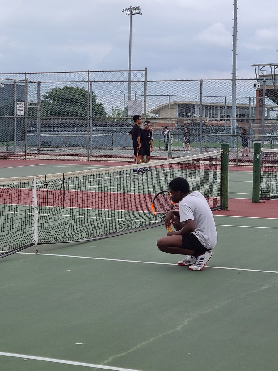 Albright Middle on Twitter "The tennis courts are full of action today