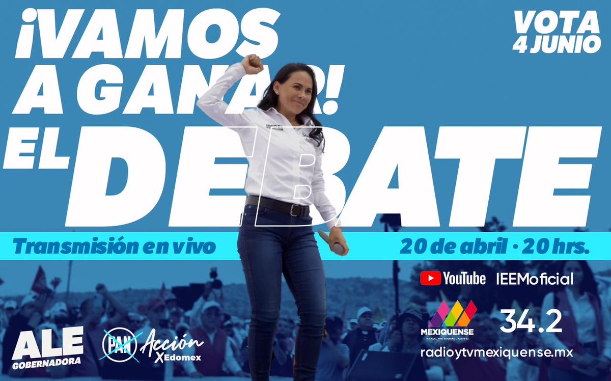 MMaasberg's tweet image. ❗️🇲🇽ACTÍVATE EN REDES

#DebateEdoMex
#TodosAVerElDebate
#CiudadanosInformados