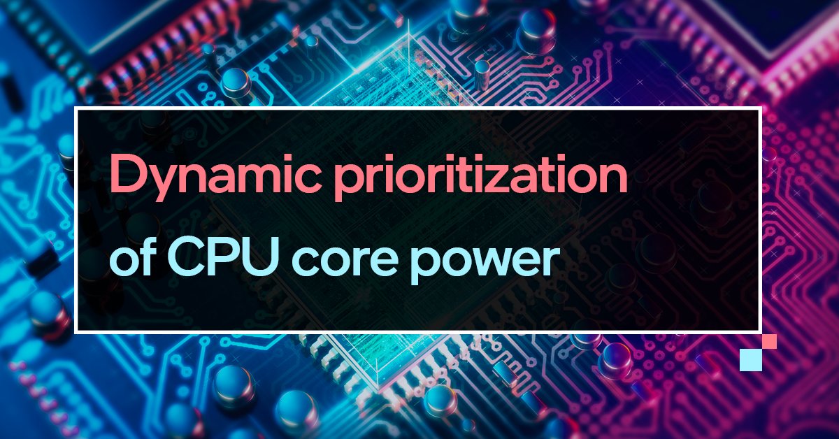 Intel5GNetworks's tweet photo. Dynamically initiate and prioritize power/frequency for critical workloads at key times with greater agility.
Read this guide to learn how Intel® Speed Select Technology-Core Power offers dynamic prioritization of #CPUcore power/frequency by assigning each CPU core a priority.