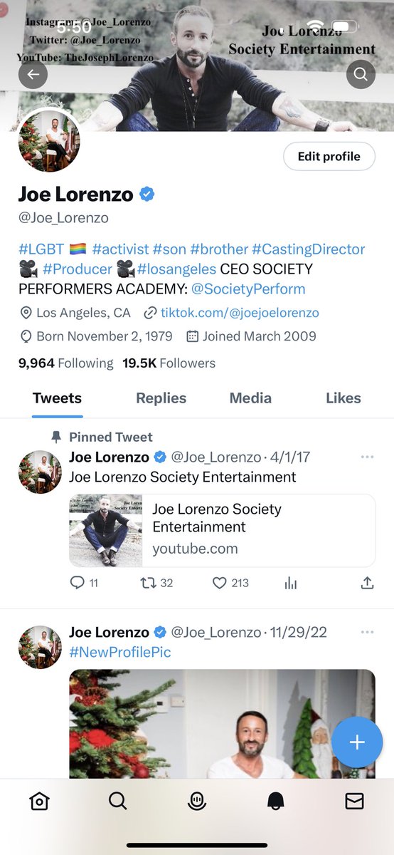 Joe_Lorenzo's tweet photo. So stupid. I have been verified on @Twitter @elonmusk for like eight years. And today it went away. Here’s a screenshot of it yesterday. What is the point of that? https://t.co/WPxtg2ZSX6