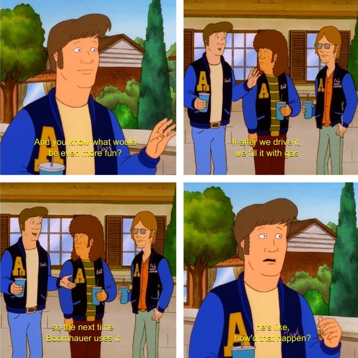 Boomhauer King Of The Hill Quotes