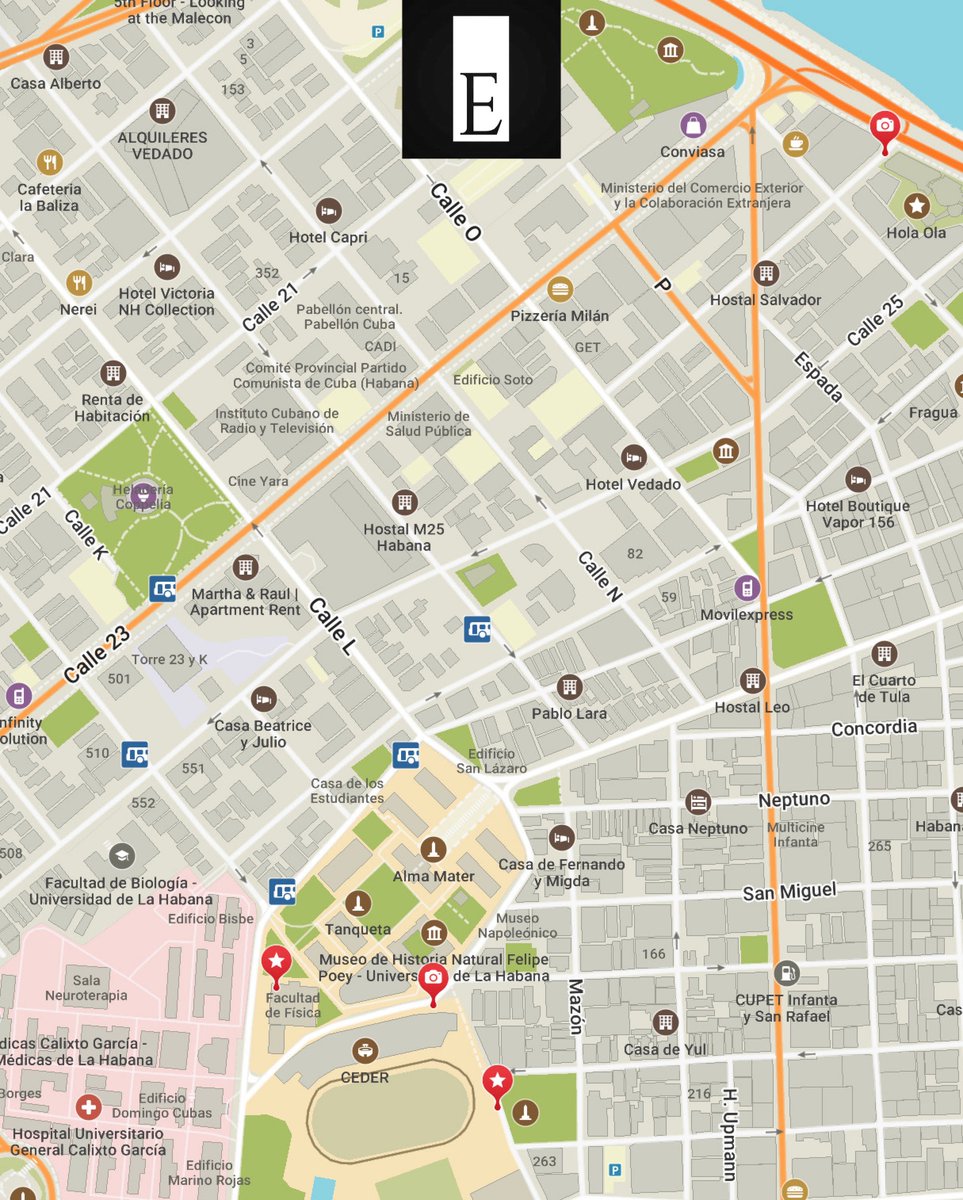 NuevoDirectorio's tweet photo. Actualización del mapa con la última acción contra la dictadura castrista, en Humboldt 7 y Malecón, edificio donde se cometió la Masacre de los Mártires de Humboldt 7, saludos, #END #NoAlPCC #AbajoLaDictadura #PatriaYLibertad https://t.co/220UB9XJvd
