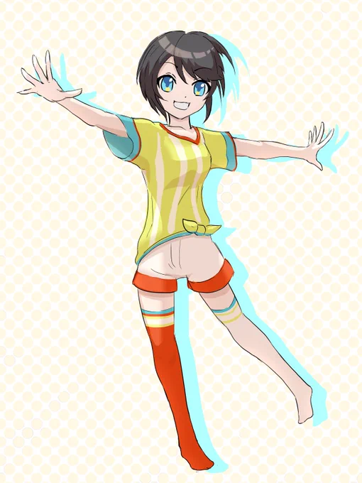 おはようございます4月21日!今日も張り切っていきましょう!これはネタが何も思いつかなかったから早描きしたスバル!#プロテインザスバル 