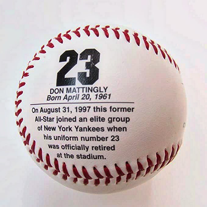 elMcCoy's tweet photo. 23. #ButWhoIsCounting #CorteseEsasPatillasMattingly #BaseballIsLife https://t.co/01ocyhEINm