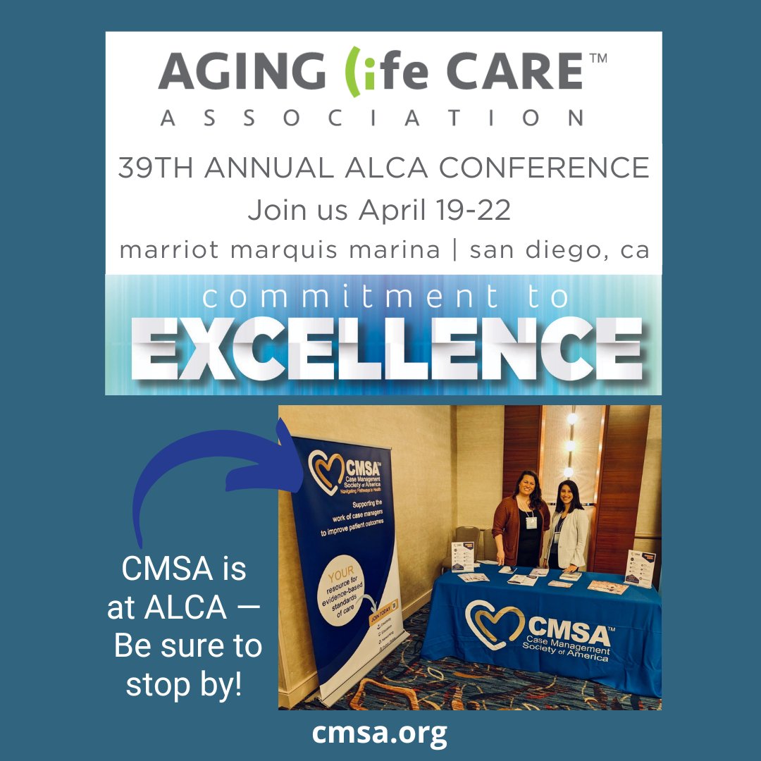 CMSANational's tweet image. We love supporting our #CMSAAffiliatePartners! #CMSA is in San Diego supporting #ALCA at their Annual Conference! We want to meet with you &amp;amp; talk about how CMSA can enhance your network, skill set, &amp;amp; practice! #CMSA2023 #CaseManagement cmsa.societyconference.com