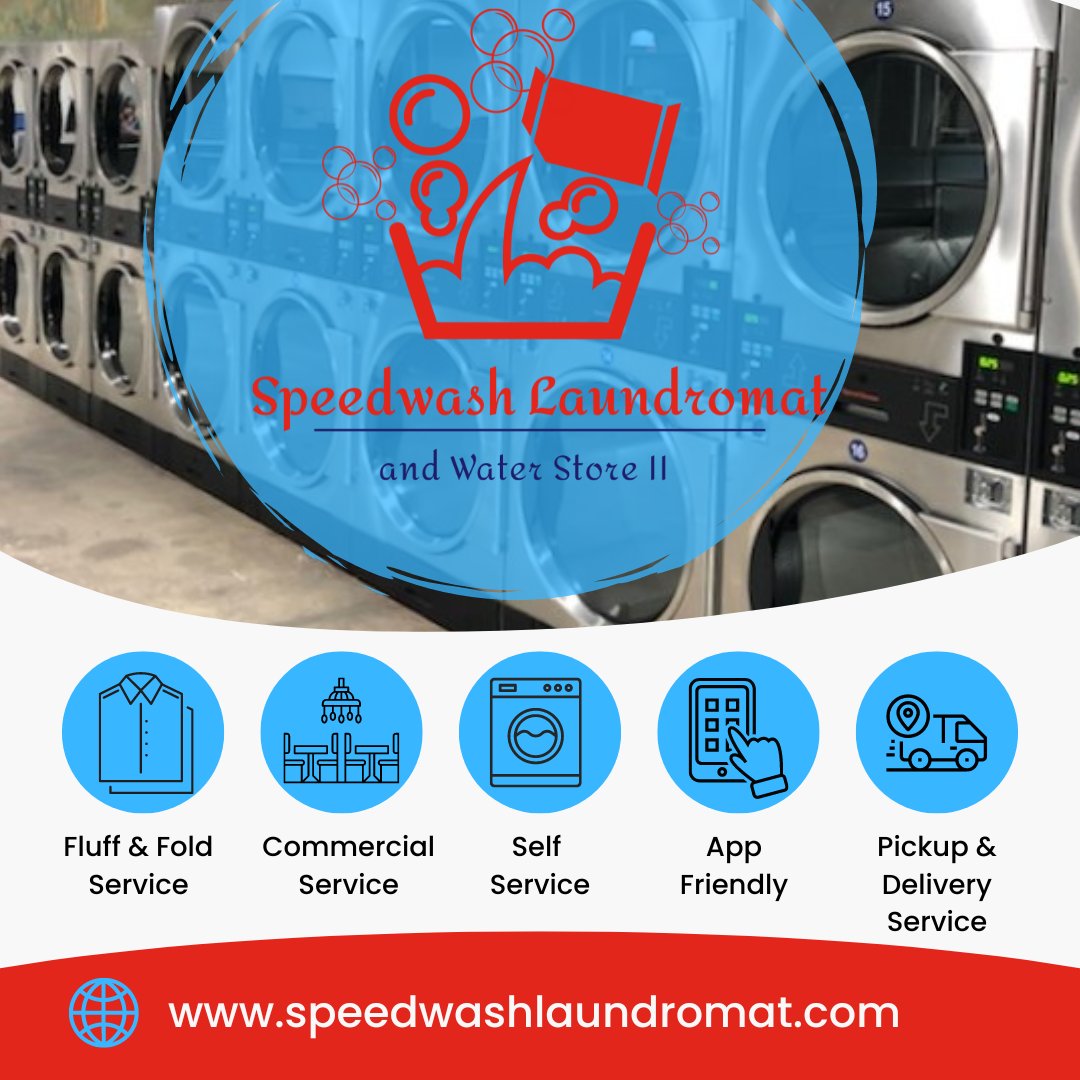 SpeedwashOrange's tweet photo. #Speedwash #Laundromat provides a variety of services to meet your #laundry needs. 👚👕🥼👖👔🩳👗

Stop in today: 
📍 1708 West Chapman Ave, #Orange #CA

🕔 Open Daily 5AM - 11PM
⚠ Last Wash at 9:30PM

🌐 https://t.co/9mGVZrzI39

#laundryservice #wash #fluffandfold #pickup #OC https://t.co/M1Y4EnpLqo