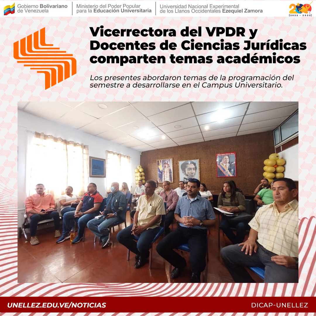 UnellezOficial_'s tweet photo. La jornada de trabajo se desarrolló en conjunto con docentes, con quienes se debatieron ideas generadoras relacionadas al nuevo periodo académico. https://t.co/6AmiCobLgX
#Unellez #Apure #VPDR
#FormacionProfesional
#ManodeHierro https://t.co/g385bqVPzr