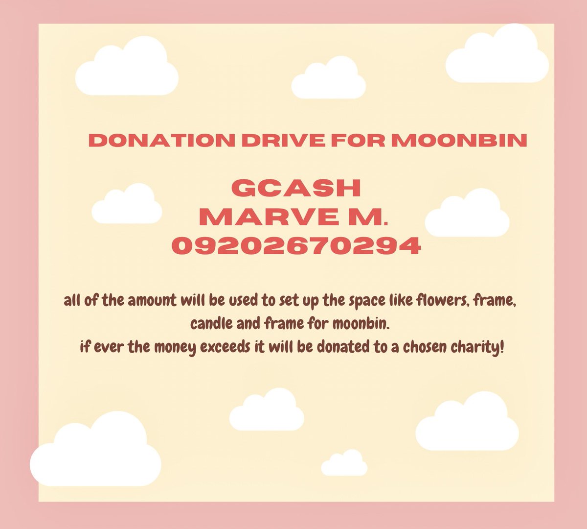AstroCEBUPH's tweet photo. REST IN LOVE, MOONBIN 🕊️

📍Fanbase Cafe &amp; Store
🗓️ APRIL 25 - 28 11 AM - 7 PM
APRIL 29 12 - 1 PM &amp; 6-8PM
APRIL 30 12 PM - 8PM

Join us as we console each other’s grief and honor the life of Moonbin.

free to drop by and write your messages and bring small flowers for moonbin. https://t.co/BwnxqIePZ2