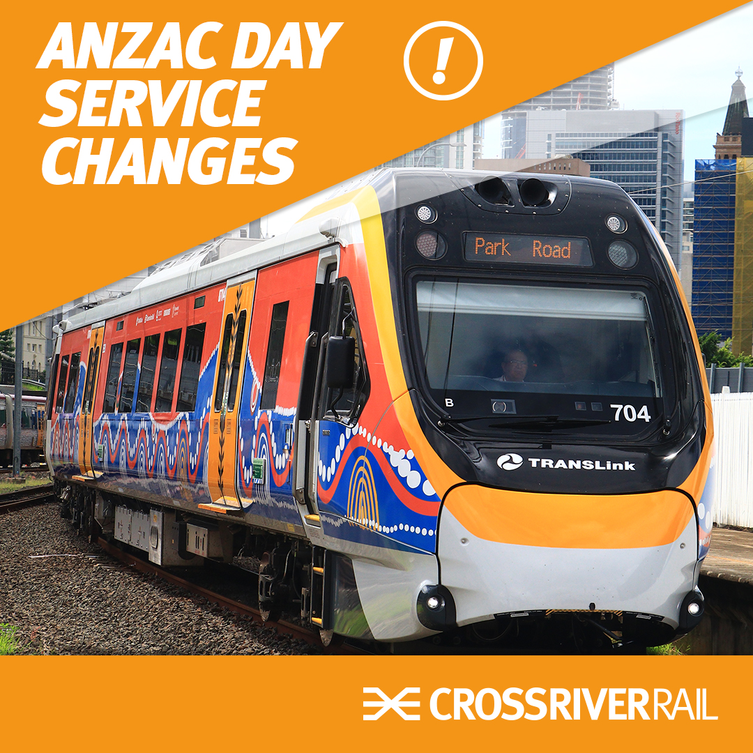 ⚠️ ANZAC Day service changes ⚠️ 
If you're going to an ANZAC Day Service or Parade on 25 April make sure you plan ahead.
Find out the transport changes and plan your journey: bit.ly/3JwxguG